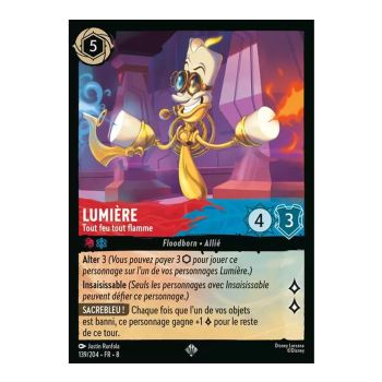 photo Lumière, Tout feu tout flamme - 139/204 - ROJ - Le Règne de Jafar - Brillante - Premium - Français