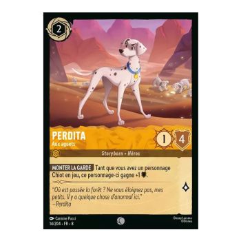 Item Perdita, Aux aguets - 14/204 - ROJ - Le Règne de Jafar - Brillante - Premium - Français