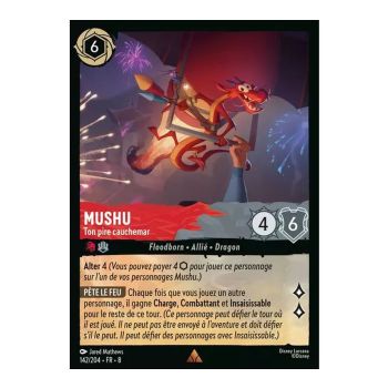 Item Mushu, Ton pire cauchemar - 142/204 - ROJ - Le Règne de Jafar - Rare - Français