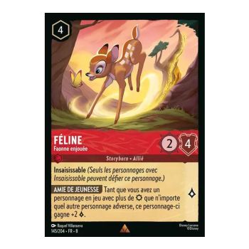 Item Féline, Faonne enjouée - 145/204 - ROJ - Le Règne de Jafar - Rare - Français