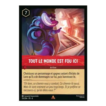 Item Tout le monde est fou ici - 151/204 - ROJ - Le Règne de Jafar - Rare - Français