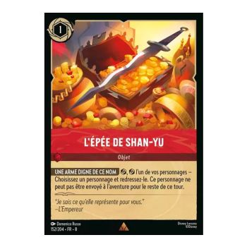 Item L'épée de Shan-Yu - 152/204 - ROJ - Le Règne de Jafar - Rare - Français