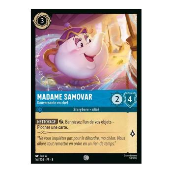 Item Madame Samovar, Gouvernante en chef - 161/204 - ROJ - Le Règne de Jafar - Commune - Français