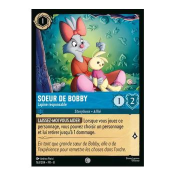 Item Soeur de Bobby, Lapine responsable - 163/204 - ROJ - Le Règne de Jafar - Commune - Français