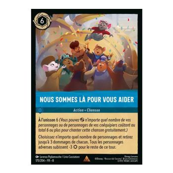 Item Nous sommes là pour vous aider - 175/204 - ROJ - Le Règne de Jafar - Brillante - Premium - Français