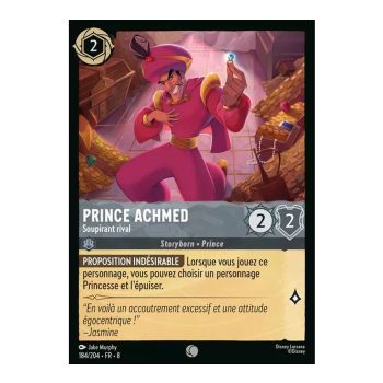 Item Prince Achmed, Soupirant rival - 184/204 - ROJ - Le Règne de Jafar - Brillante - Premium - Français