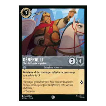 Item Général Li, À la tête de l'armée impériale - 187/204 - ROJ - Le Règne de Jafar - Brillante - Premium - Français