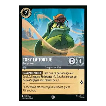 Item Toby la Tortue, Ami prudent - 190/204 - ROJ - Le Règne de Jafar - Brillante - Premium - Français