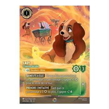 Item Lady, Chienne décidée - 205/204 - ROJ - Le Règne de Jafar - Enchantée - Français