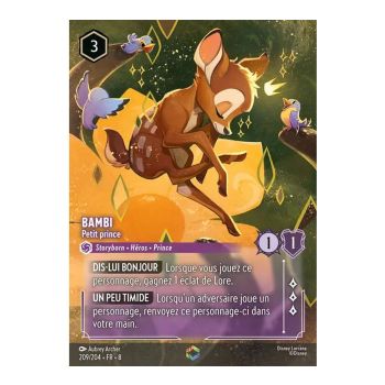 Item Bambi, Petit prince - 209/204 - ROJ - Le Règne de Jafar - Enchantée - Français
