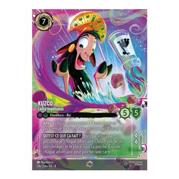 Item Kuzco, Lama impétueux - 210/204 - ROJ - Le Règne de Jafar - Enchantée - Français