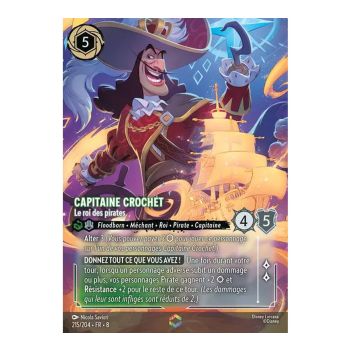 Item Capitaine Crochet, Le roi des pirates - 215/204 - ROJ - Le Règne de Jafar - Enchantée - Français