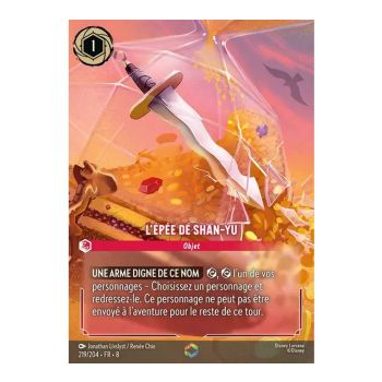 Item L'épée de Shan-Yu - 219/204 - ROJ - Le Règne de Jafar - Enchantée - Français