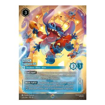 Item Stitch, Expérience 626 - 220/204 - ROJ - Le Règne de Jafar - Enchantée - Français
