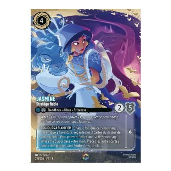 Item Jasmine, Stratège fiable - 221/204 - ROJ - Le Règne de Jafar - Enchantée - Français