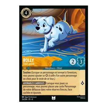Item Rolly, Chiot potelé - 26/204 - ROJ - Le Règne de Jafar - Brillante - Premium - Français