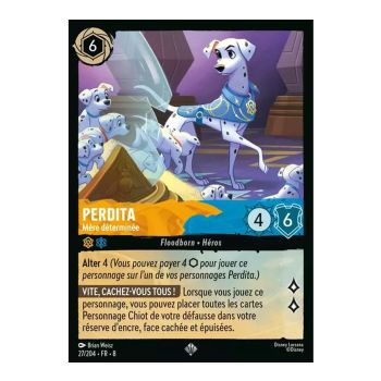 Item Perdita, Mère déterminée - 27/204 - ROJ - Le Règne de Jafar - Brillante - Premium - Français