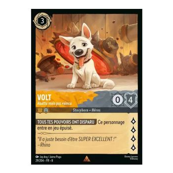 photo Volt, Abattu mais pas vaincu - 29/204 - ROJ - Le Règne de Jafar - Brillante - Premium - Français