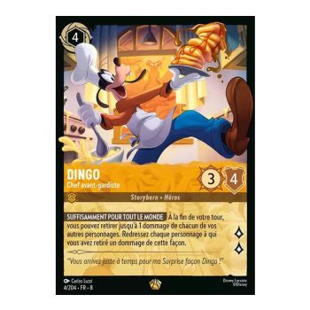 Item Dingo, Chef avant-gardiste - 4/204 - ROJ - Le Règne de Jafar - Brillante - Premium - Français