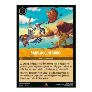 Item Sans aucun souci - 42/204 - ROJ - Le Règne de Jafar - Brillante - Premium - Français