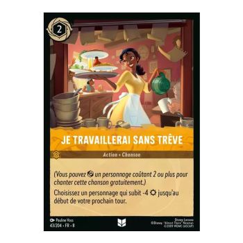 Item Je travaillerai sans trêve - 43/204 - ROJ - Le Règne de Jafar - Peu Commune - Français