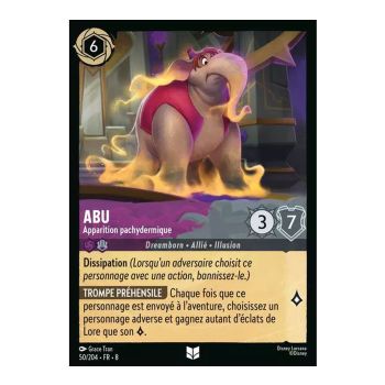 Item Abu, Apparition pachydermique - 50/204 - ROJ - Le Règne de Jafar - Peu Commune - Français