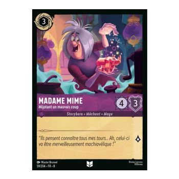 Item Madame Mime, Mijotant un mauvais coup - 59/204 - ROJ - Le Règne de Jafar - Peu Commune - Français