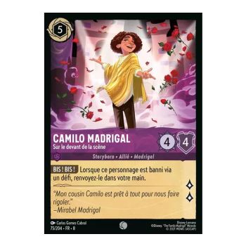 Item Camilo Madrigal, Sur le devant de la scène - 75/204 - ROJ - Le Règne de Jafar - Commune - Français