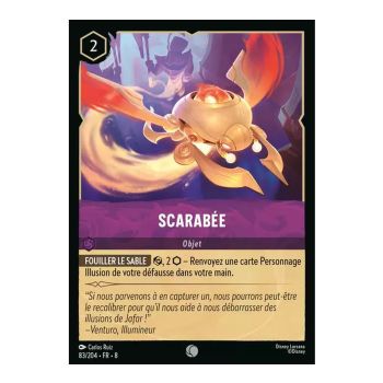 Item Scarabée - 83/204 - ROJ - Le Règne de Jafar - Commune - Français