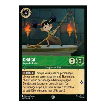 Item Chaca, Ragondin Junior - 88/204 - ROJ - Le Règne de Jafar - Commune - Français