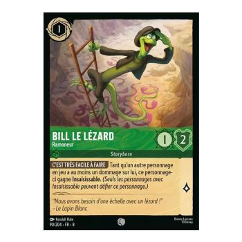 Item Bill le Lézard, Ramoneur - 90/204 - ROJ - Le Règne de Jafar - Commune - Français