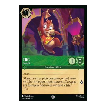 Item Tac, Empoté - 94/204 - ROJ - Le Règne de Jafar - Brillante - Premium - Français