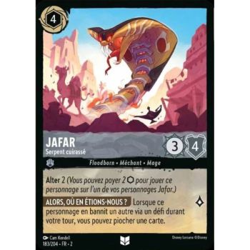 Item Jafar, Serpent cuirassé - 183/204 - ROTF - L'Ascension Des Floodborn - Brillante - Premium - Français