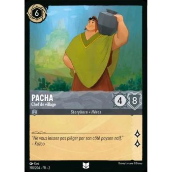 Item Pacha, Chef de village - 190/204 - ROTF - L'Ascension Des Floodborn - Brillante - Premium - Français