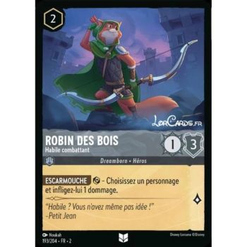 Item Robin des bois, Habile combattant - 193/204 - ROTF - L'Ascension Des Floodborn - Brillante - Premium - Français
