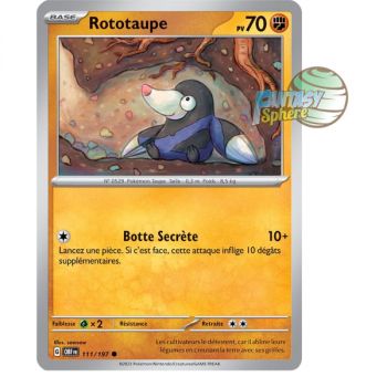 Item Rototaupe - Commune 111/197 - Ecarlate et Violet Flammes Obsidiennes