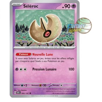 Item Séléroc - Reverse 92/197 - Ecarlate et Violet Flammes Obsidiennes