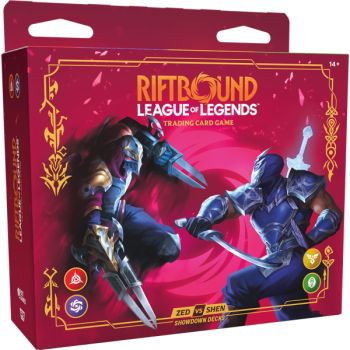 Showdown Deck - Vendetta : Zed vs Shen - Riftbound League of Legends TCG - Anglais