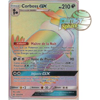 Item Corboss GX - Secret Rare 223/214 - Soleil et Lune 10 Alliance Infaillible
