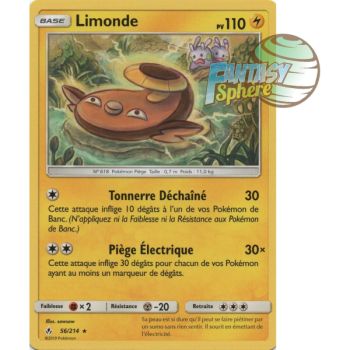 Item Limonde - Rare 56/214 - Soleil et Lune 10 Alliance Infaillible