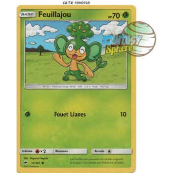 Item Feuillajou - Reverse 12/147 - Soleil et Lune 3 Ombres Ardentes