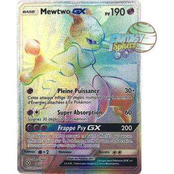 Item Mewtwo GX - Secrete Rare 76/73 - Soleil et Lune 3.5 Légendes Brillantes