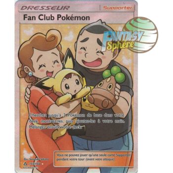 Item Fan Club Pokémon - Full Art Ultra Rare  155/156 - Soleil et Lune 5 Ultra Prisme