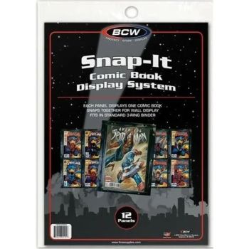 photo Snap-it -  Comic Book Snap-It - Black - BCW - (12)