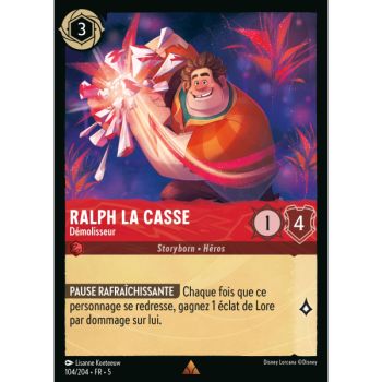 Item Ralph la Casse - Démolisseur - 104/204 - SSK - Ciel Scintillant - Brillante - Premium - Français