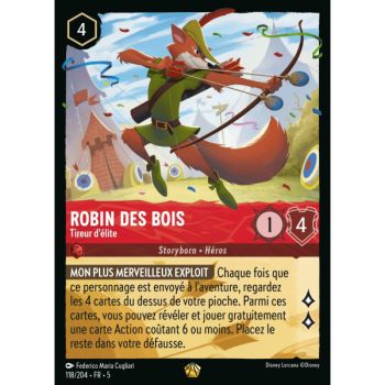 Item Robin des Bois - Tireur d'élite - 118/204 - SSK - Ciel Scintillant - Brillante - Premium - Français
