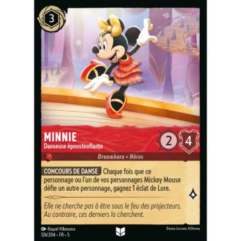 Item Minnie - Danseuse époustouflante - 126/204 - SSK - Ciel Scintillant - Brillante - Premium - Français