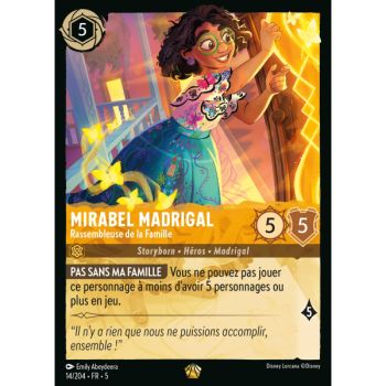 Item Mirabel Madrigal - Rassembleuse de la Famille - 14/204 - SSK - Ciel Scintillant - Brillante - Premium - Français