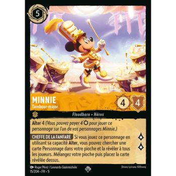 Item Minnie - Tambour-major - 15/204 - SSK - Ciel Scintillant - Brillante - Premium - Français
