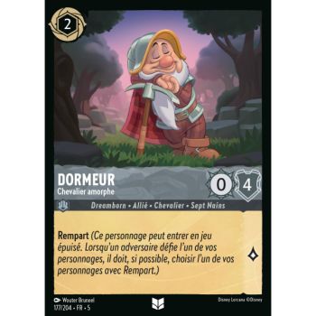 Item Dormeur - Chevalier amorphe - 177/204 - SSK - Ciel Scintillant - Brillante - Premium - Français